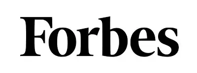 Forbes logo, black text on a white background.